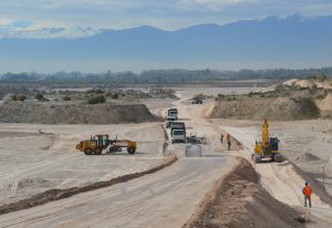 Pistas de Faena y Planta de Hormigones para proyecto ampliación Aeropuerto Arturo Merino Benítez