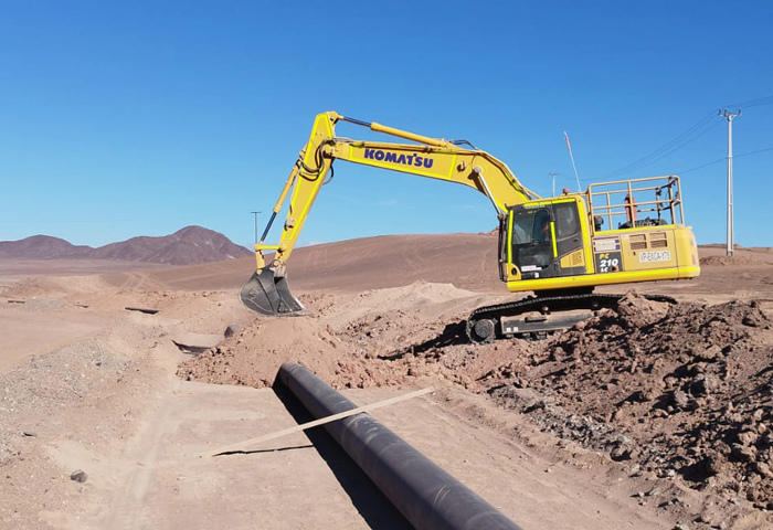 Obras Electromecánicas Deposito de Relaves Pampa Austral DRPA